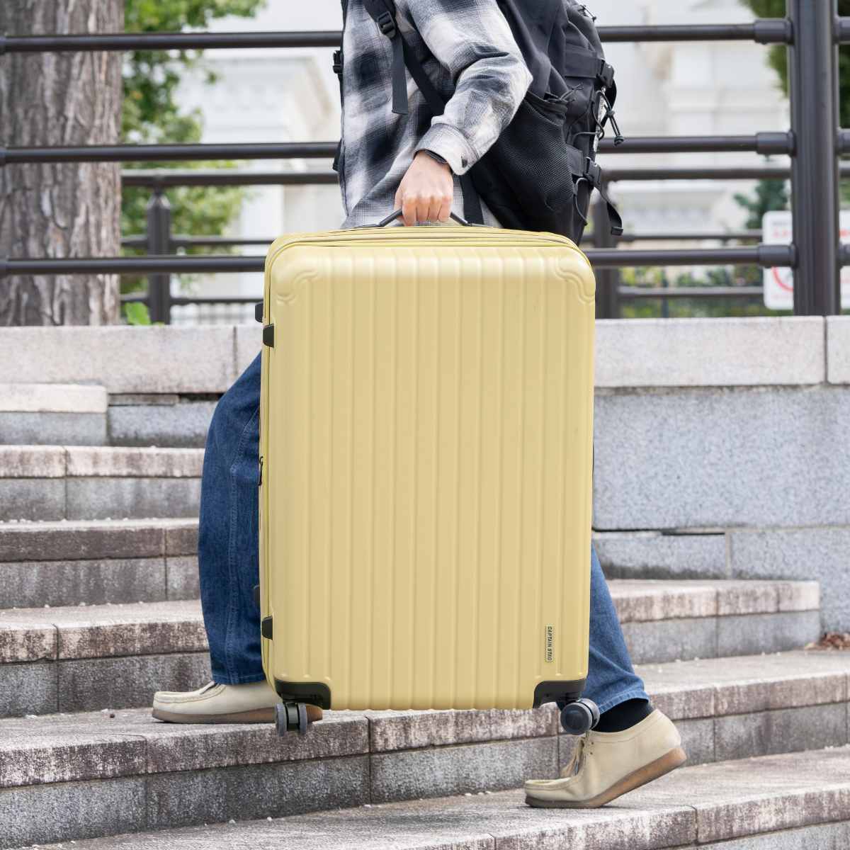 CAPTAIN STAG（キャプテンスタッグ） スーツケース 105L TSAロックWF