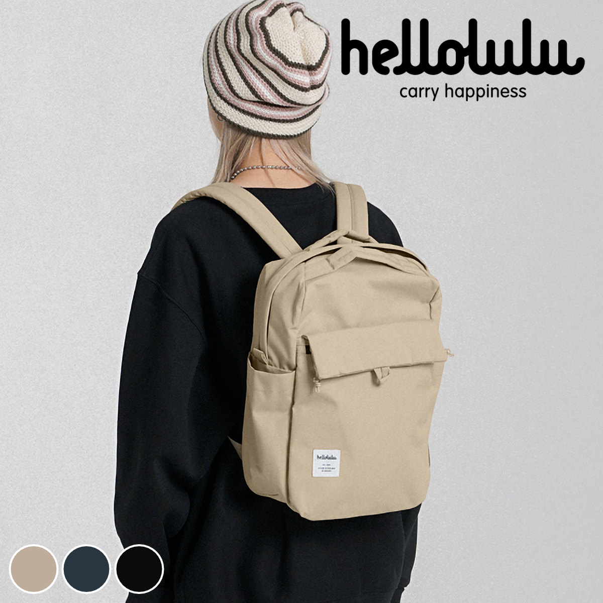 hellolulu（ハロルル） （人気色） リュック ミニカーター MINI CARTER
