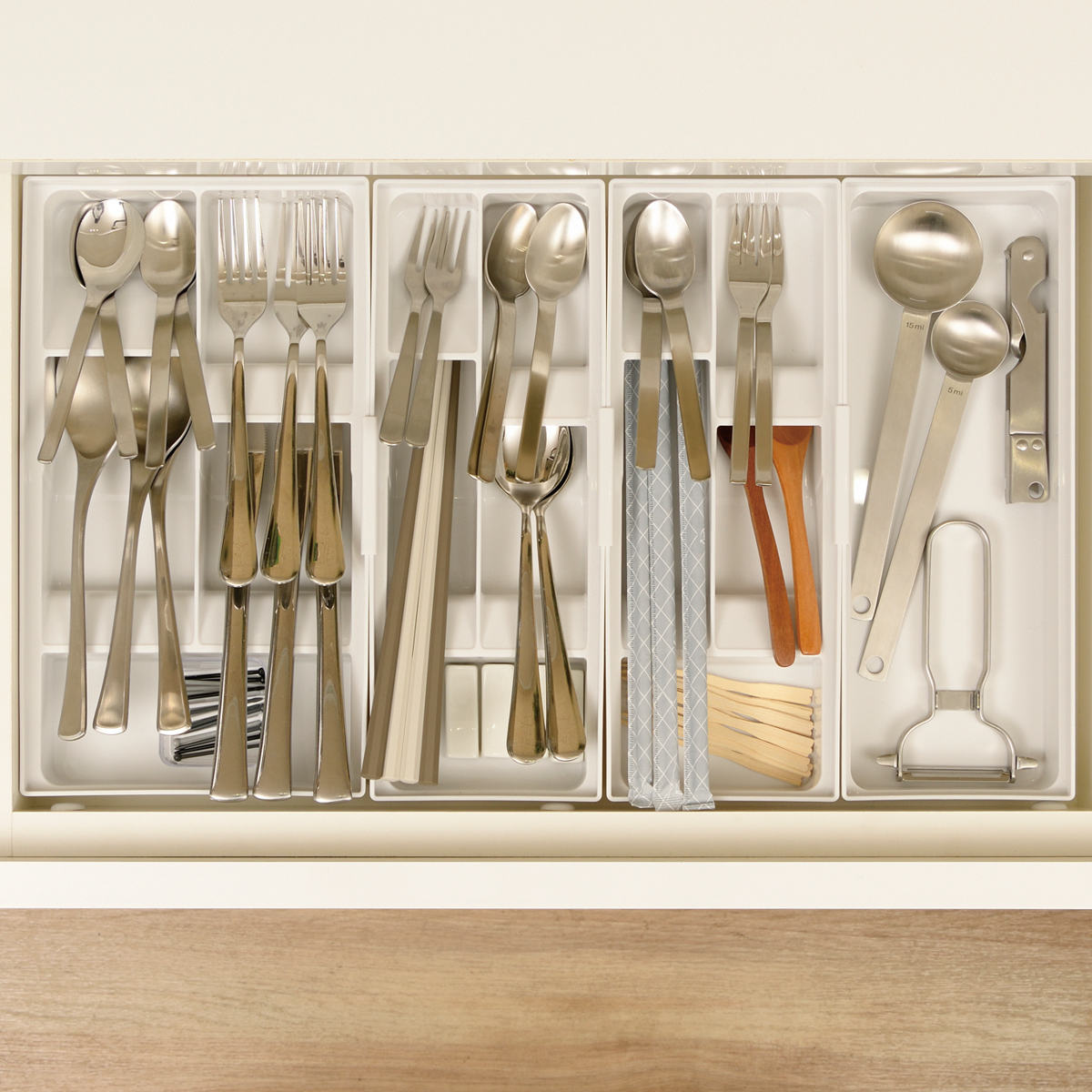 トトノ カトラリーケース 引き出し用 カトラリースタンドR ワイド