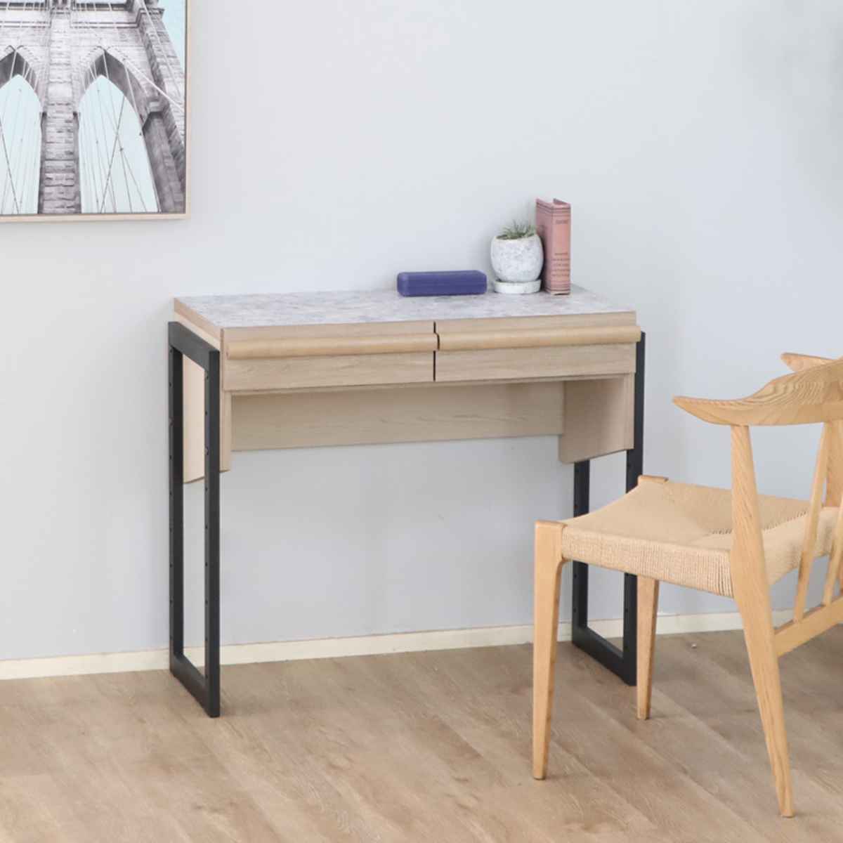 ホワイト メラミン パソコンデスク 約98cm x 45cm 楽天市場】【2台セット】【120×40cm】【ホワイト色】VSG12040DK 机 PC