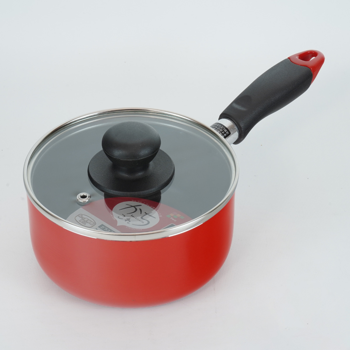 和平フレイズ ミルクパン 14cm ガス火専用 ガラス蓋付き ミニ片手鍋