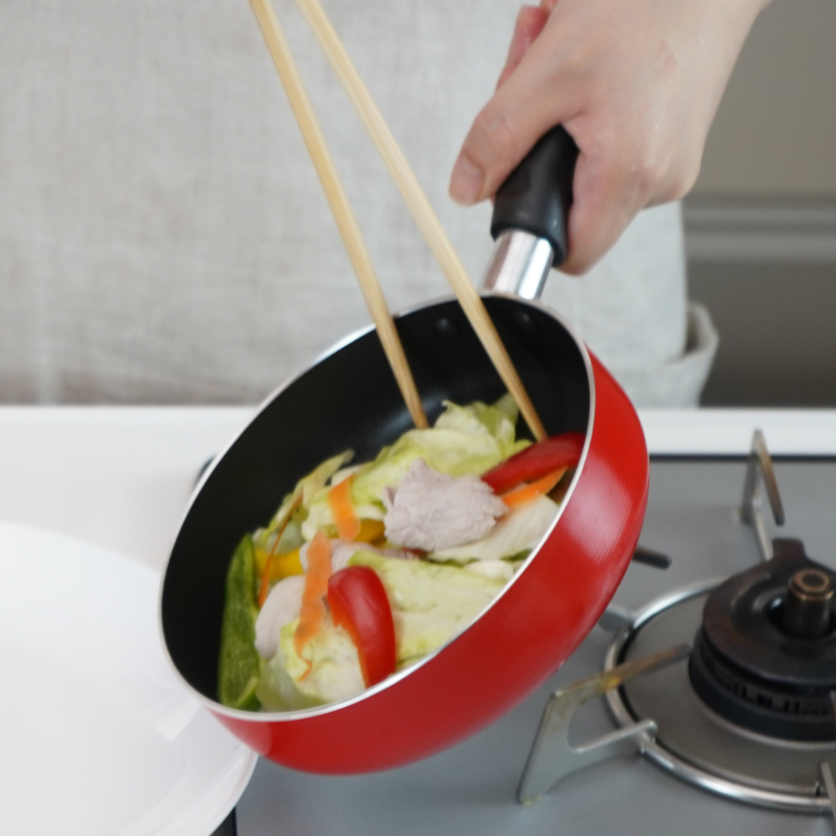 和平フレイズ フライパン 16cm ガス火専用 ガラス蓋付き ミニ