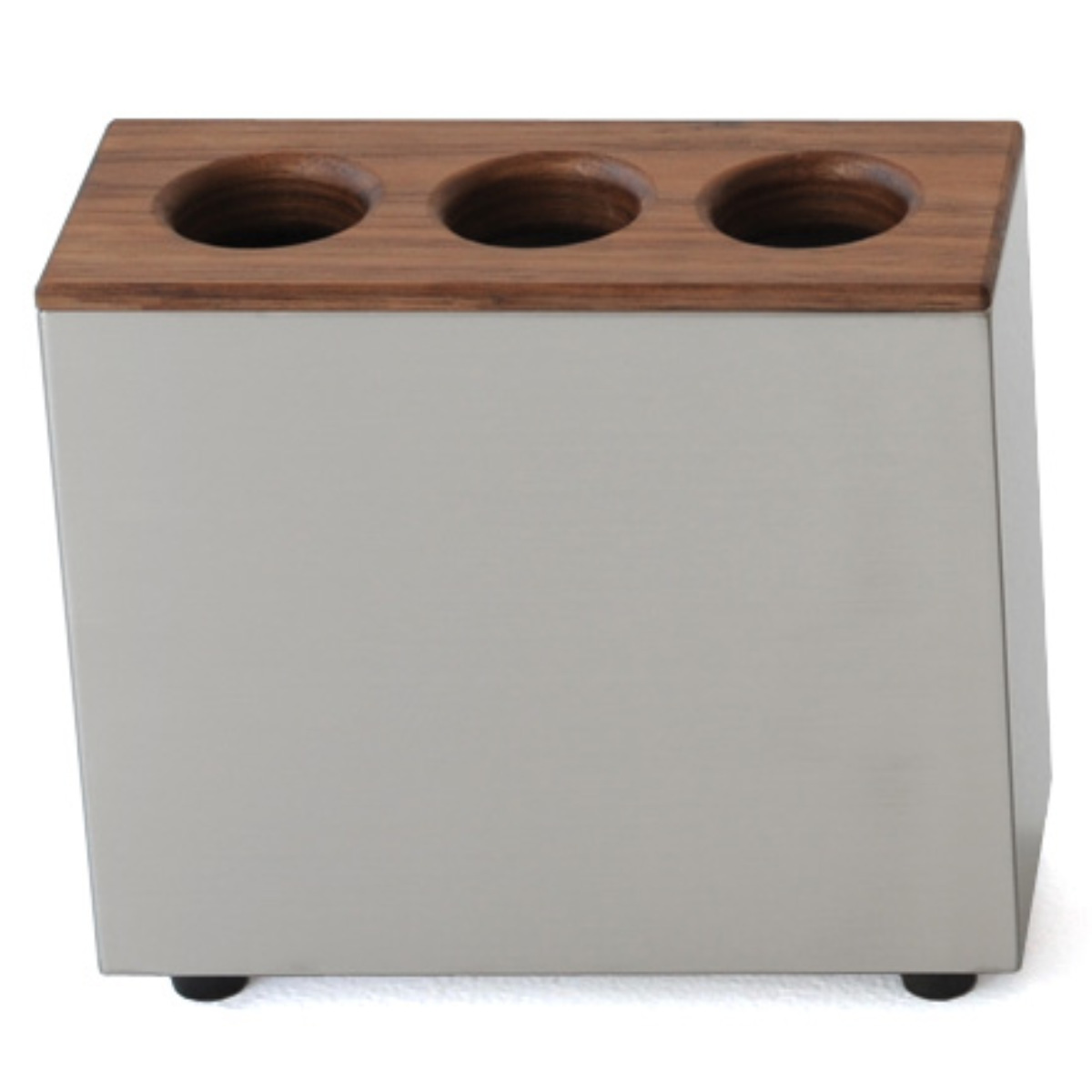 傘立て CUBE 3穴タイプ 天然木 ステンレス ( アンブレラスタンド 傘立て CUBE 3穴タイプ 天然木 ステンレス ( アンブレラスタンド