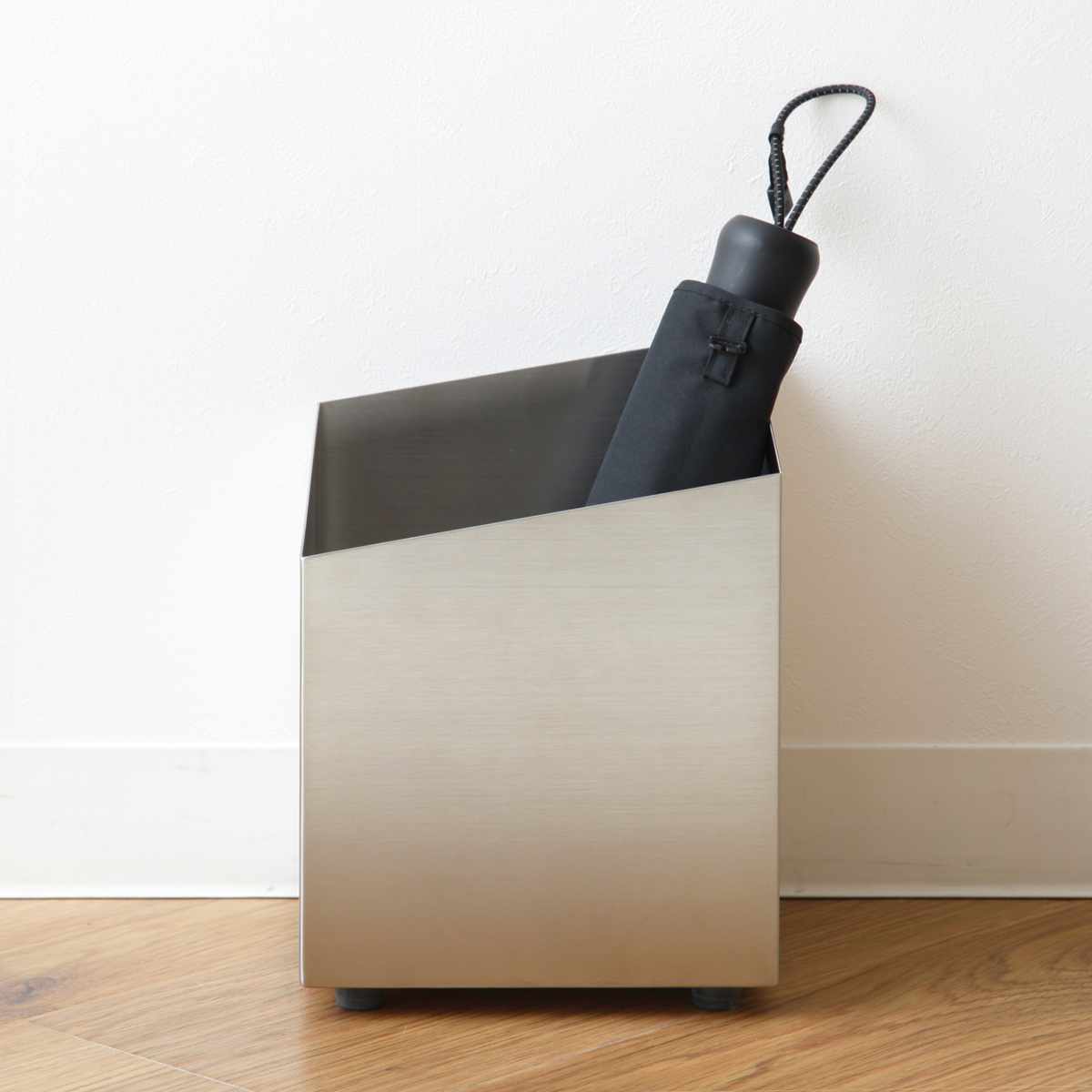 傘立て RHOMBUS ショートタイプ ステンレス 折りたたみ傘専用