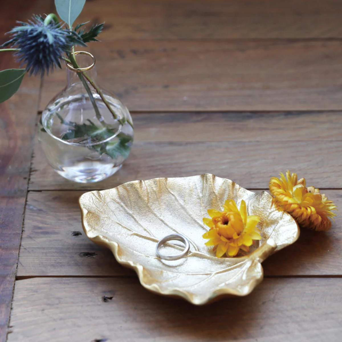 magnet アクセサリートレー LEAF TRAY 葉 アルミニウム