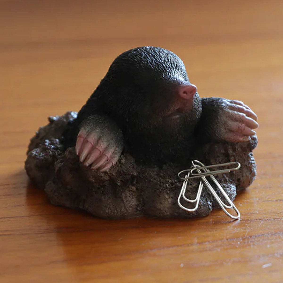 magnet オブジェ FOREST MAG モグラ マグネット付き （ クリップ