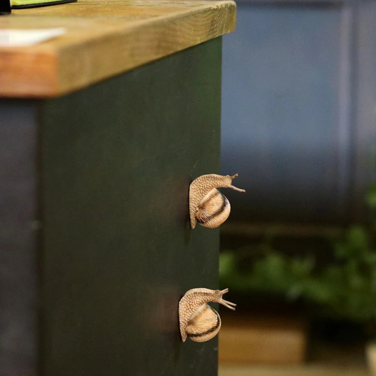 magnet オブジェ FOREST MAG カタツムリ （ クリップホルダー 置き物
