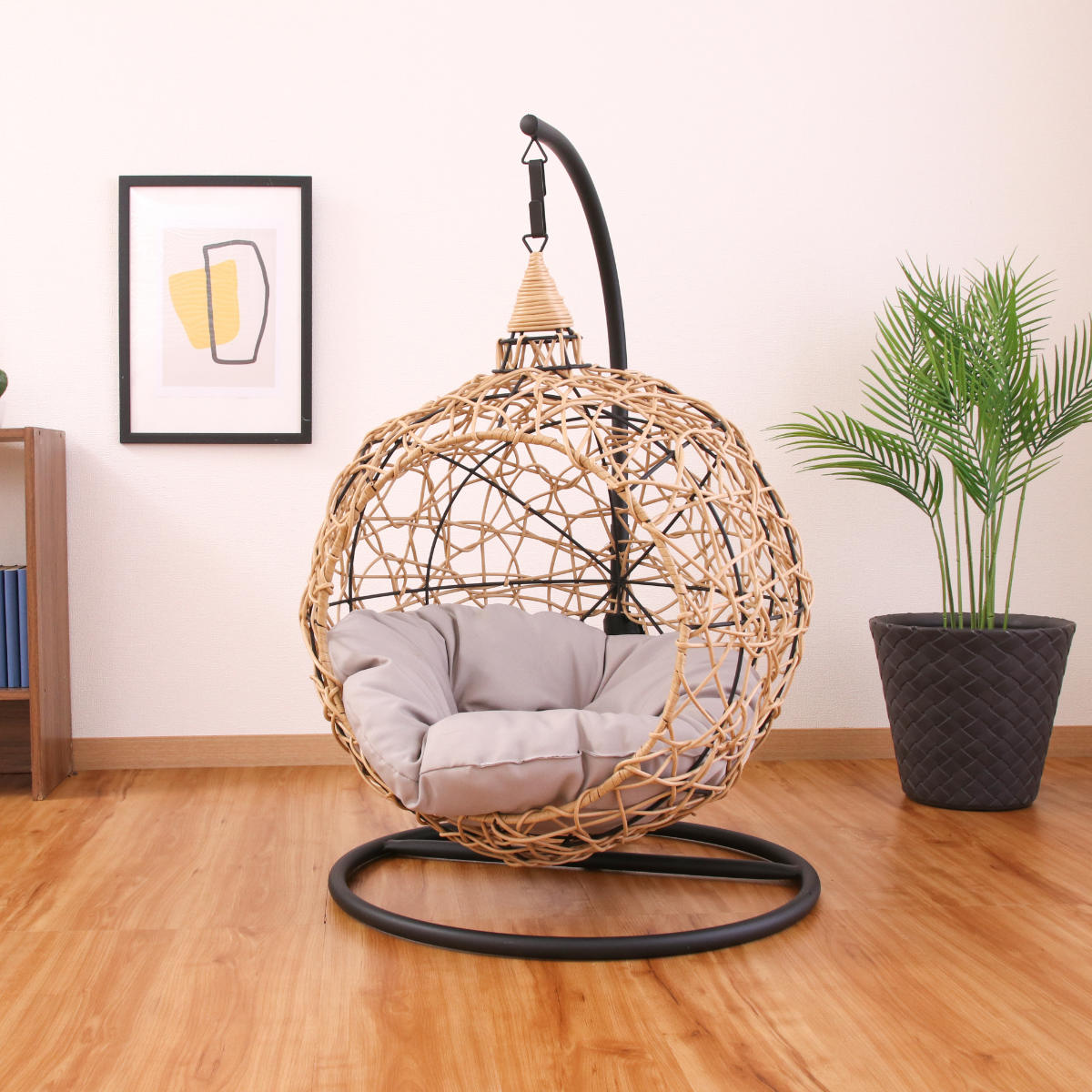 不二貿易（Fuji Boeki） ペットベッド ハンギングチェア ペット用 丸型