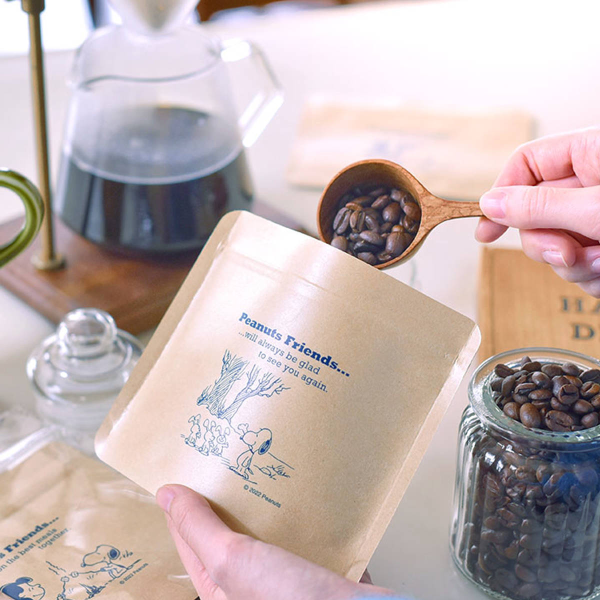 サンナップ（SUNNAP） 保存袋 スヌーピー コレッショ チャック付き