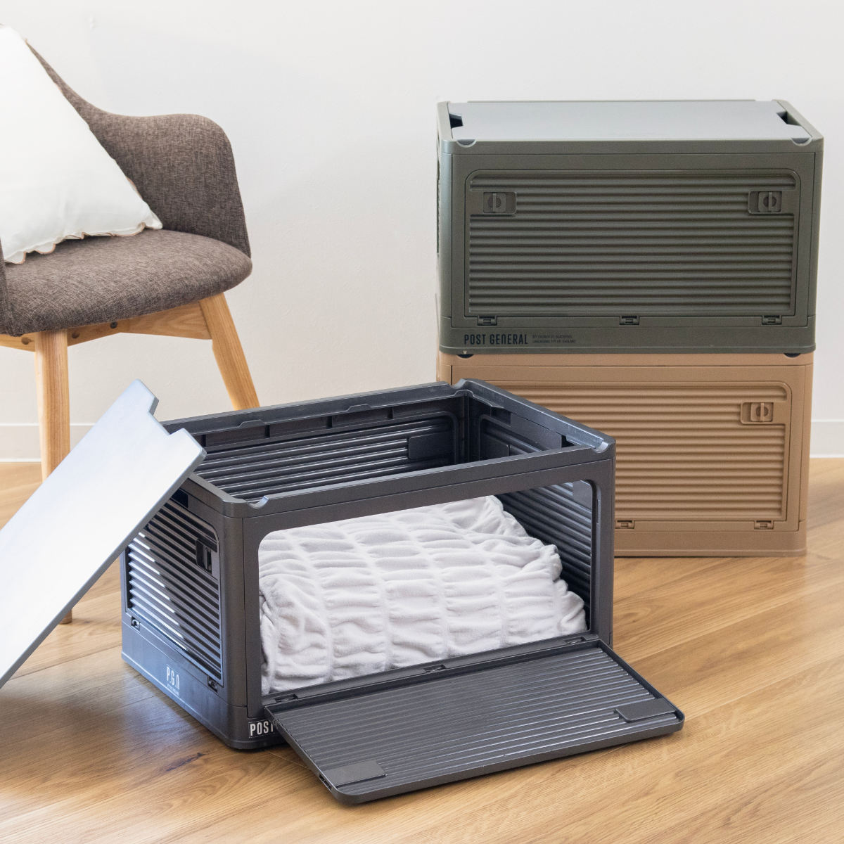 ポスト　収納ボックス クレエ 収納ボックス ポストジェネラル スタックイット 大容量 幅50.5