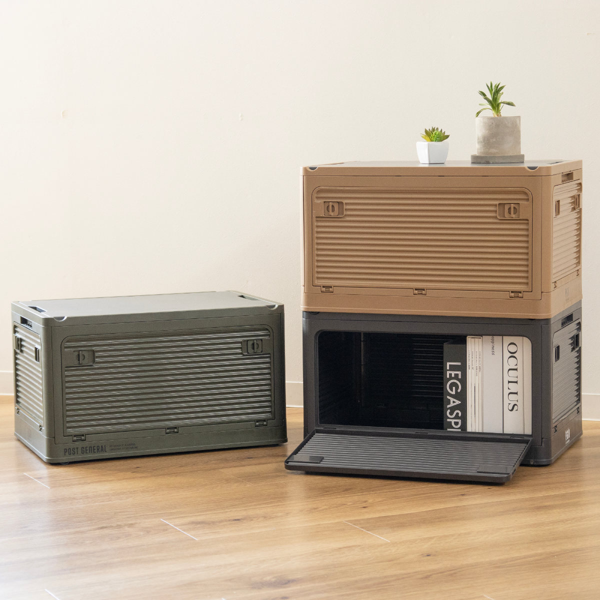 クレエ 収納ボックス ポストジェネラル スタックイット 大容量 幅50.5