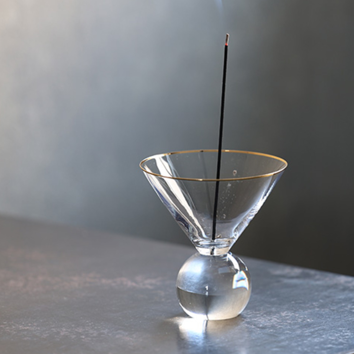 magnet 香立 ヘーゼルアラーテ スフィア ガラス （ お香立て イン