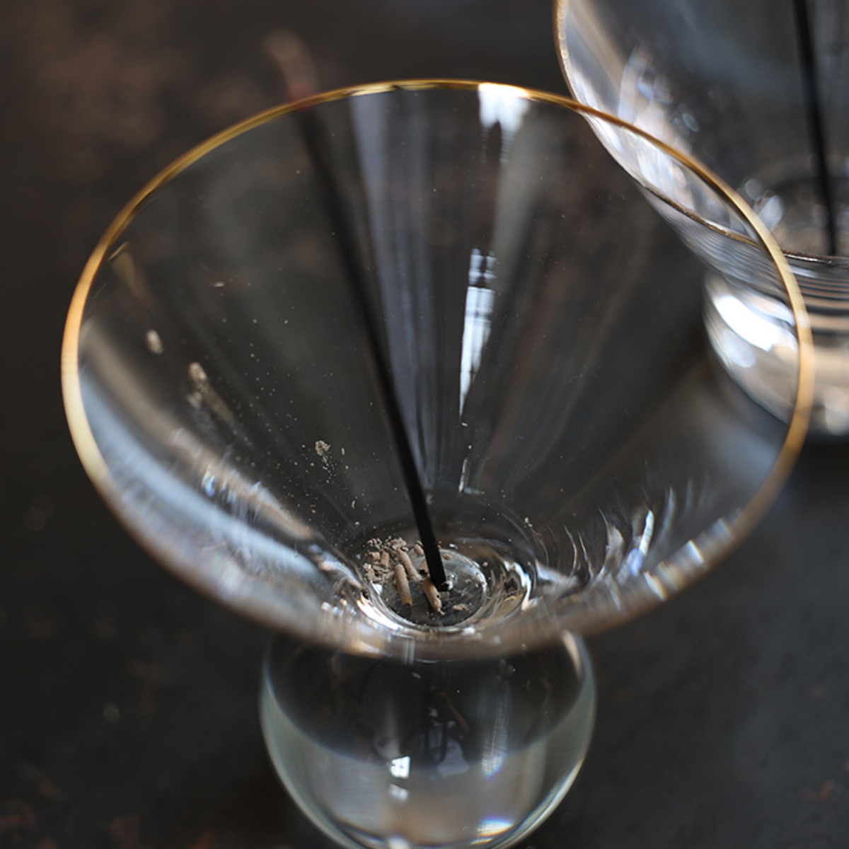 magnet 香立 ヘーゼルアラーテ シリンダー ガラス （ お香立て イン