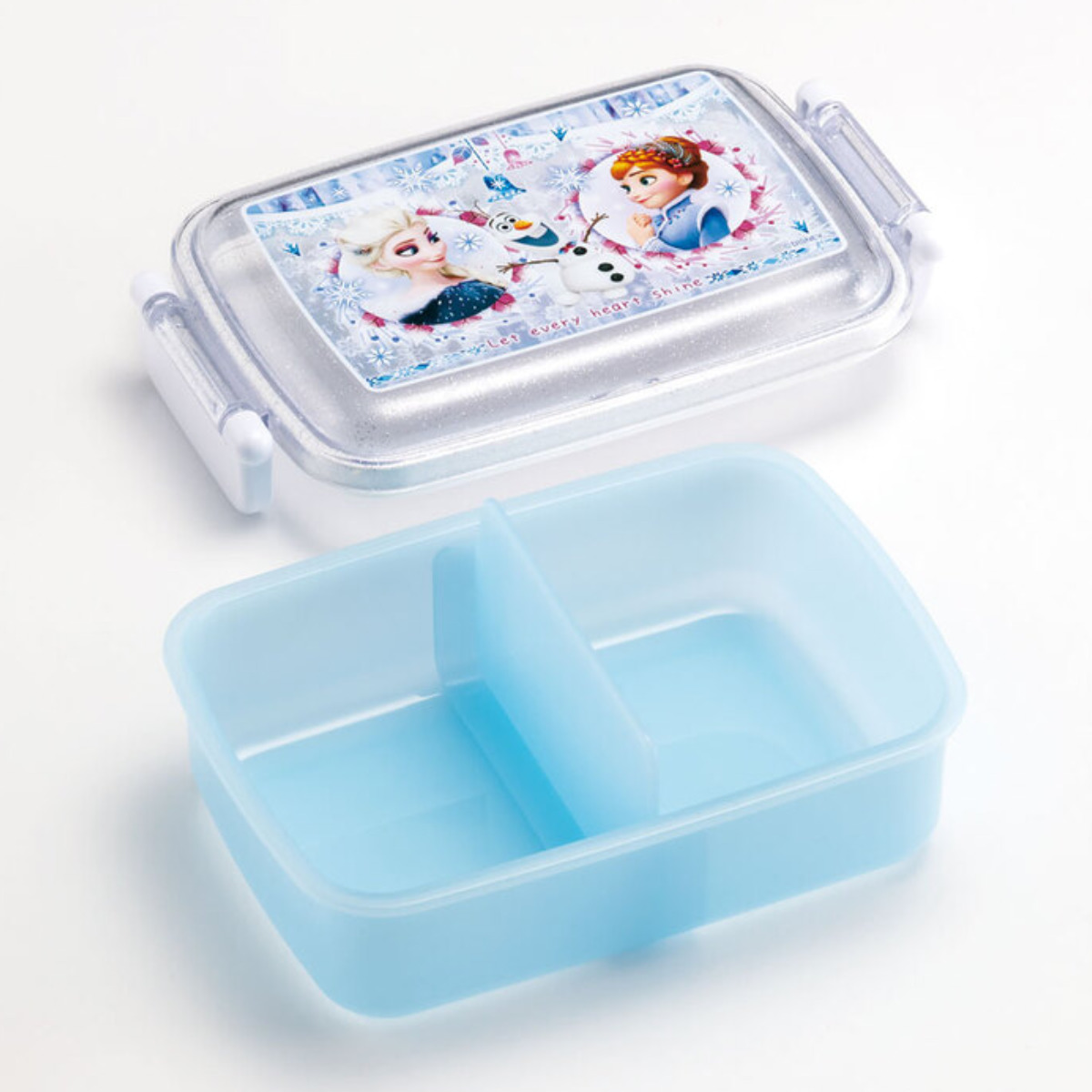 スケーター 弁当箱 1段 450ml 抗菌ふわっとタイトランチ アナと雪の