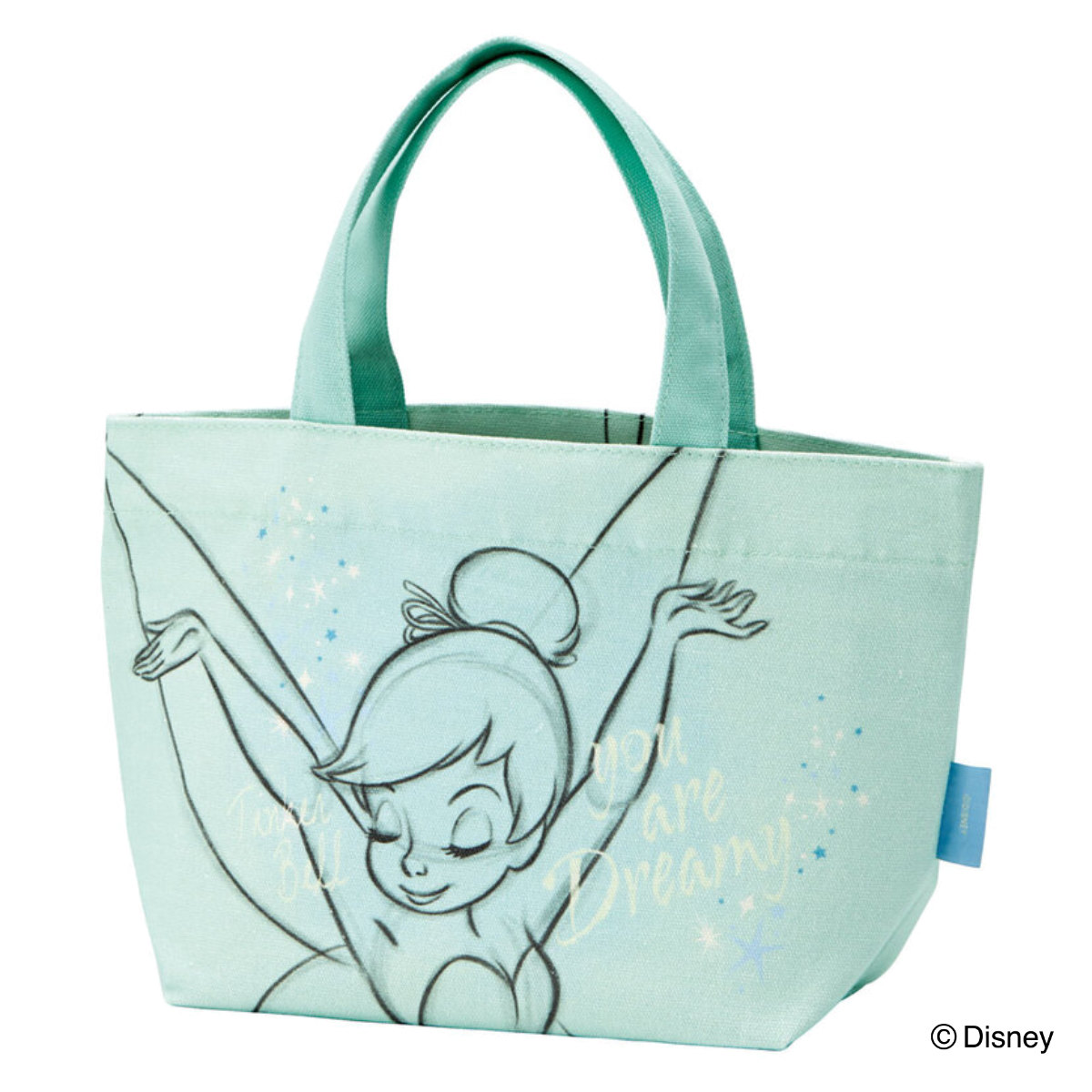 スケーター ランチバッグ 帆布ランチトートバッグ ティンカーベル