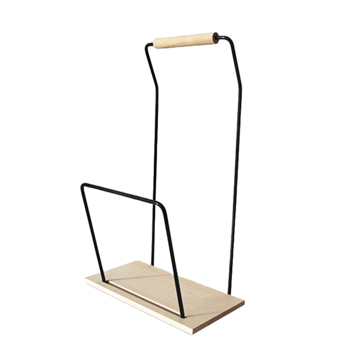SIDE BY SIDE マガジンラック サイドバイサイド Newspaper Rack 木製