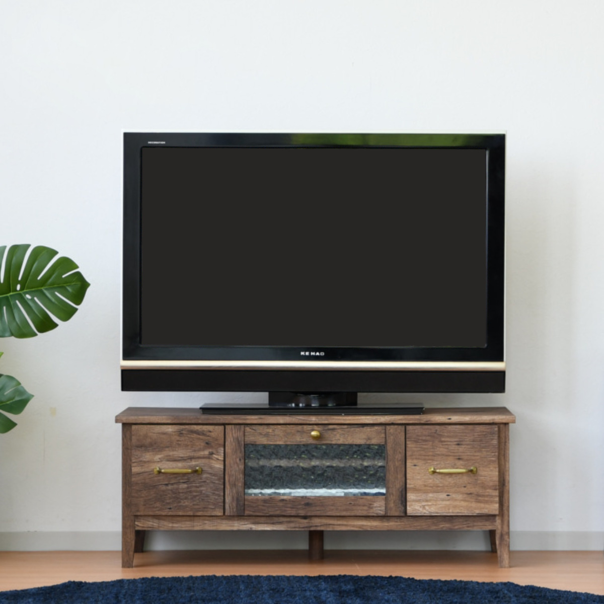 テレビ台 ローボード レトロ調 幅105cm （ GATHER TV台 TVボード 
