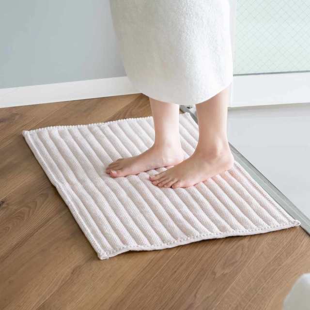 オカトー いっぺん使てみてバスマット 50×75cm （ お風呂マット マット