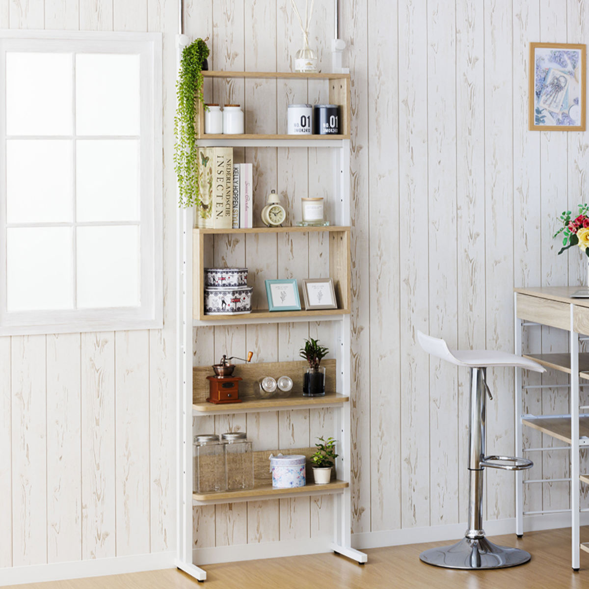 突っ張りL字ラック 60のおすすめ人気商品一覧 通販 - Yahoo!ショッピング