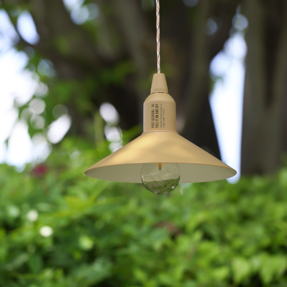 Creer 照明 ポストジェネラル ハングランプ TYPE2 電池式 （ POST