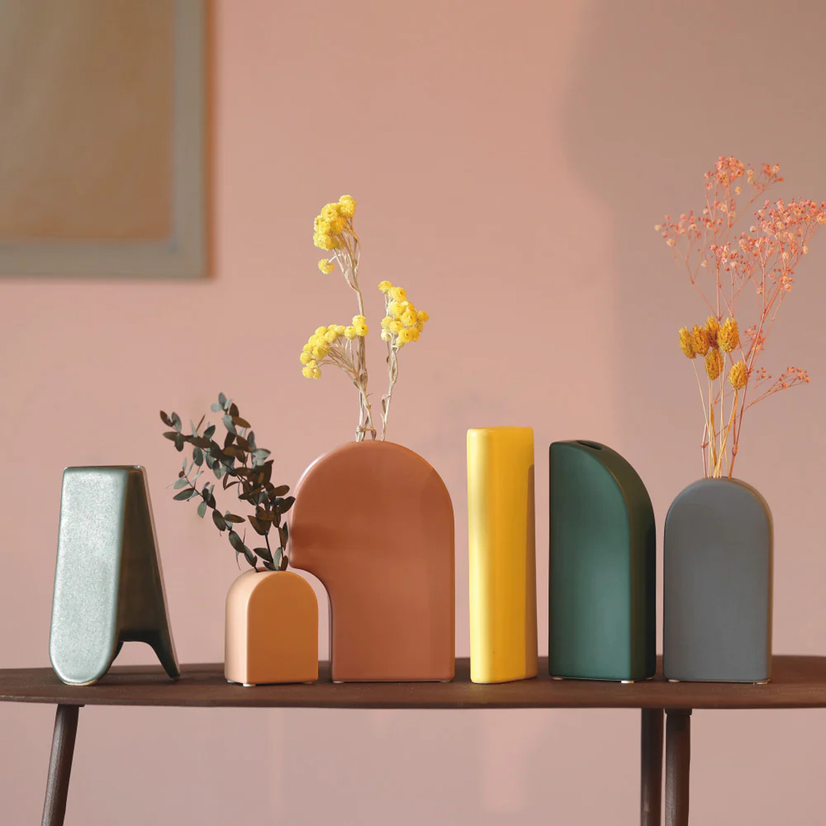 magnet 花瓶 ポム カドミウムイエロー フラワーベース （ 花ビン