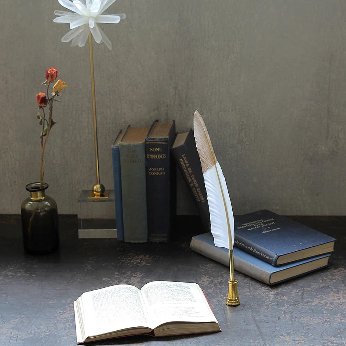 magnet オブジェ SIRENE 羽根ペン （ ボールペン 受付 結婚式 ホテル