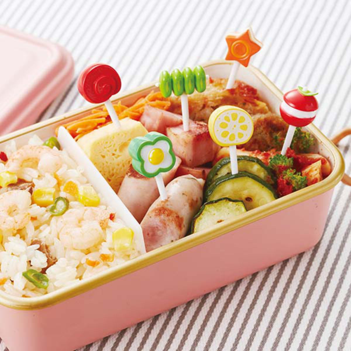 TORUNE（トルネ） ピック 6本入り おかずに変身野菜のピック （ 野菜