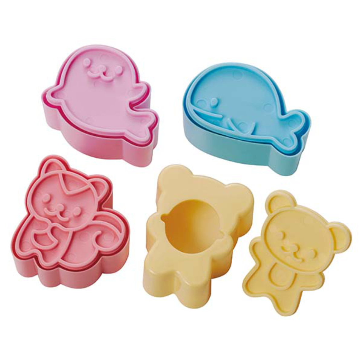 TORUNE（トルネ） 抜き型 食パン抜き型 海と森の仲間たち （ どうぶつ