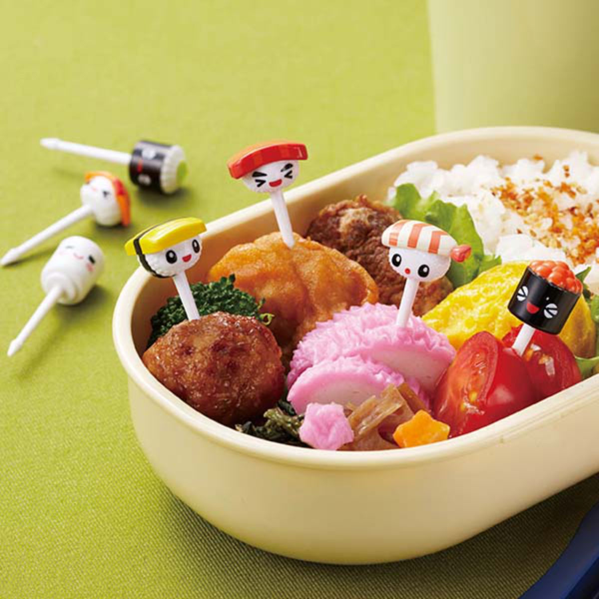 TORUNE（トルネ） ピック 7本入り SUSHIピック （ 寿司 おかずピック