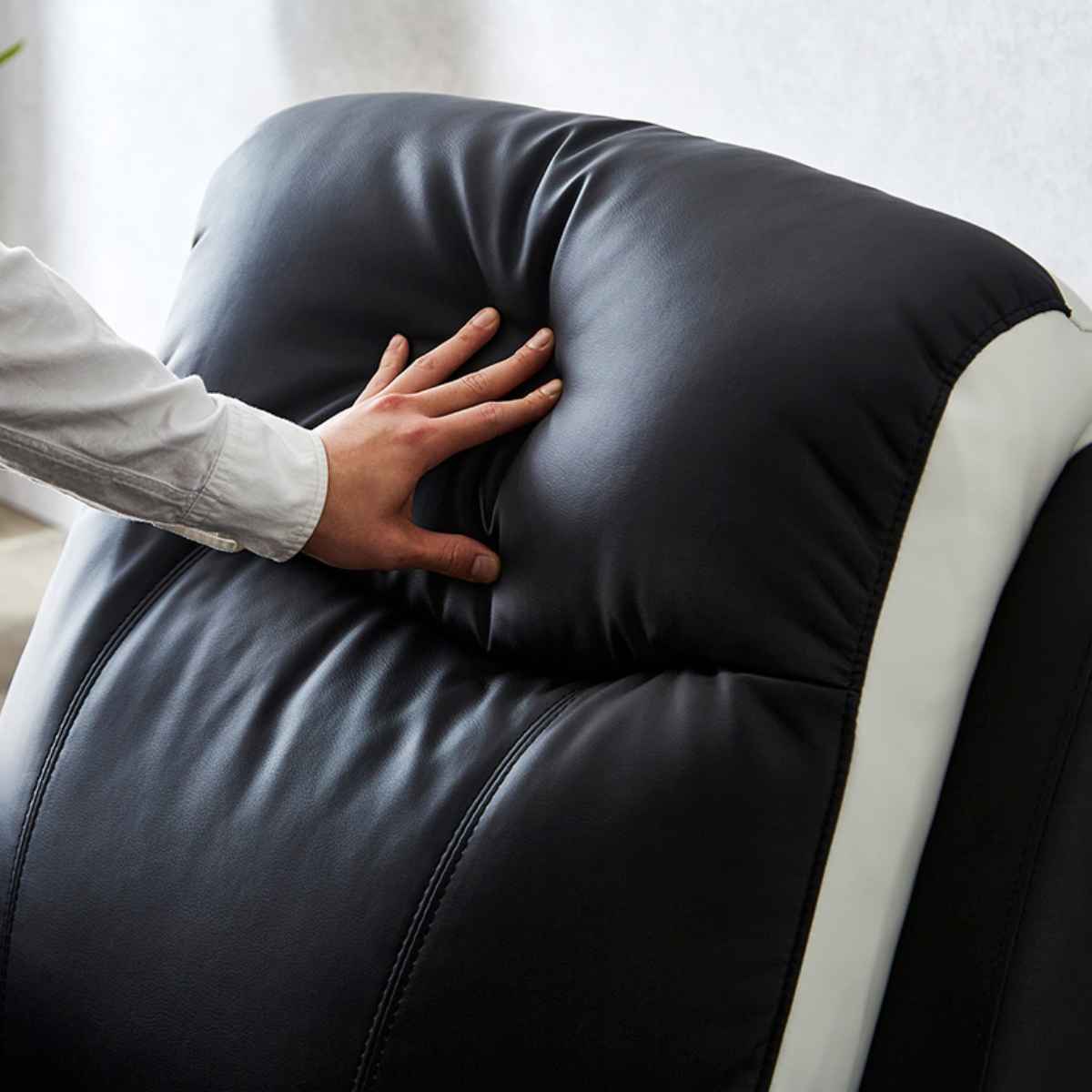 ホームテイスト（HOME taste） 電動リクライニングソファ 1人掛け PU