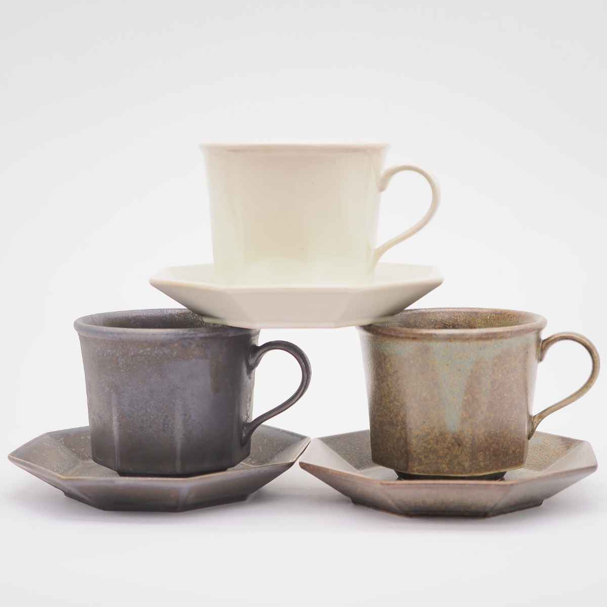 CHIPS カップ&ソーサー 240ml 美濃焼 Ancient Pottery エイシェント