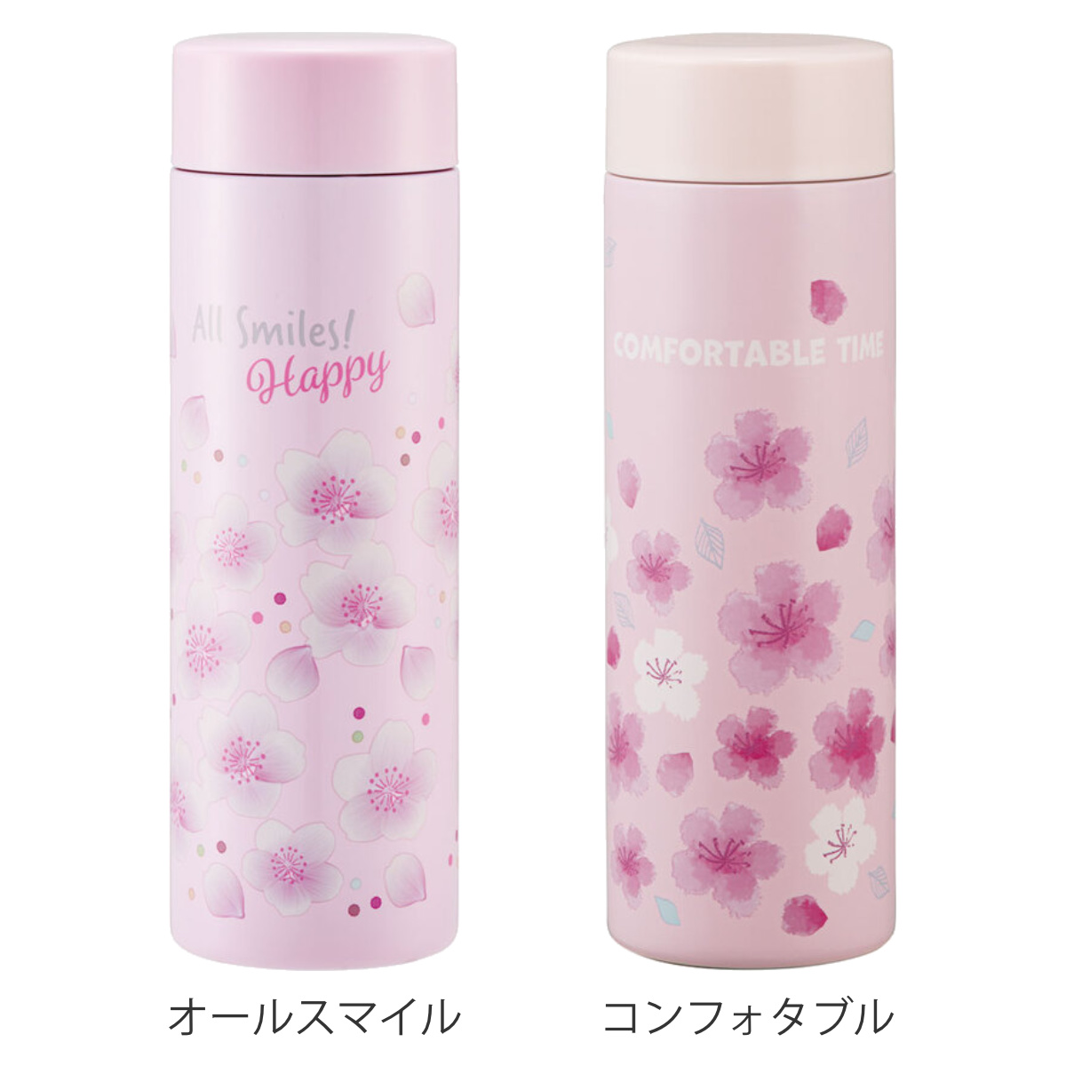 スケーター 水筒 350ml 超軽量ボトル 桜柄 （ 桜 マグボトル