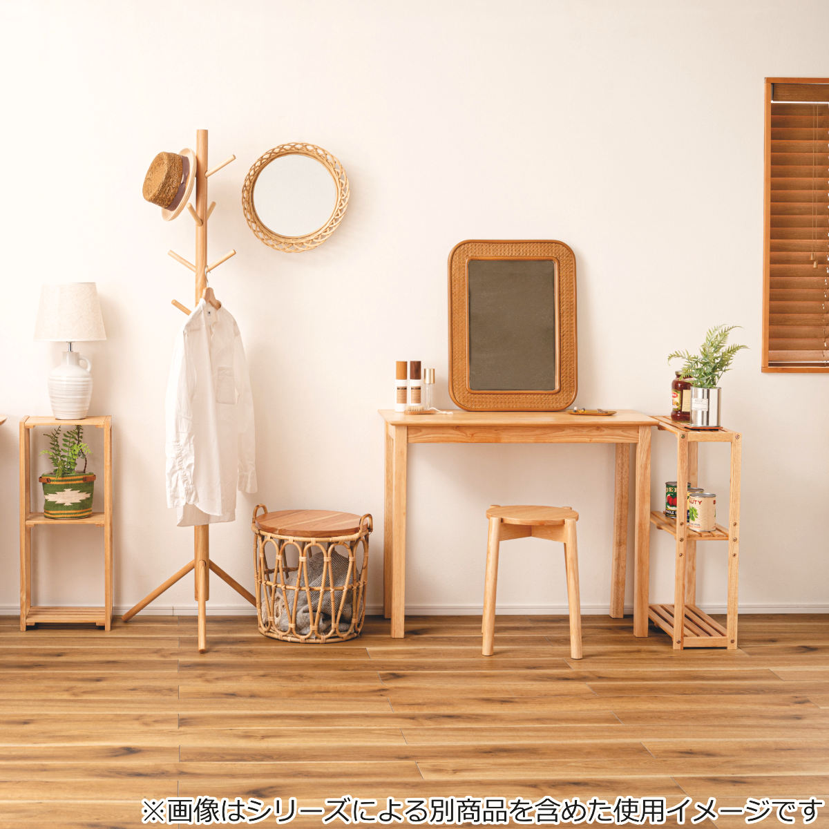 ポールハンガー 天然木 北欧風 幅50cm （ コートハンガー 木製 ハンガーラック 高さ172cm 洋服掛け コート掛け ポールスタンド 収納 かける カバン 帽子 ） | 東谷 | 15