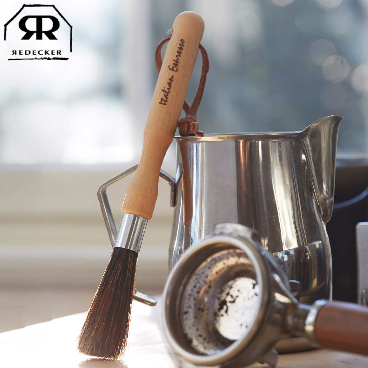 REDECKER（レデッカー） コーヒーエスプレッソマシーンブラシ 20.5cm