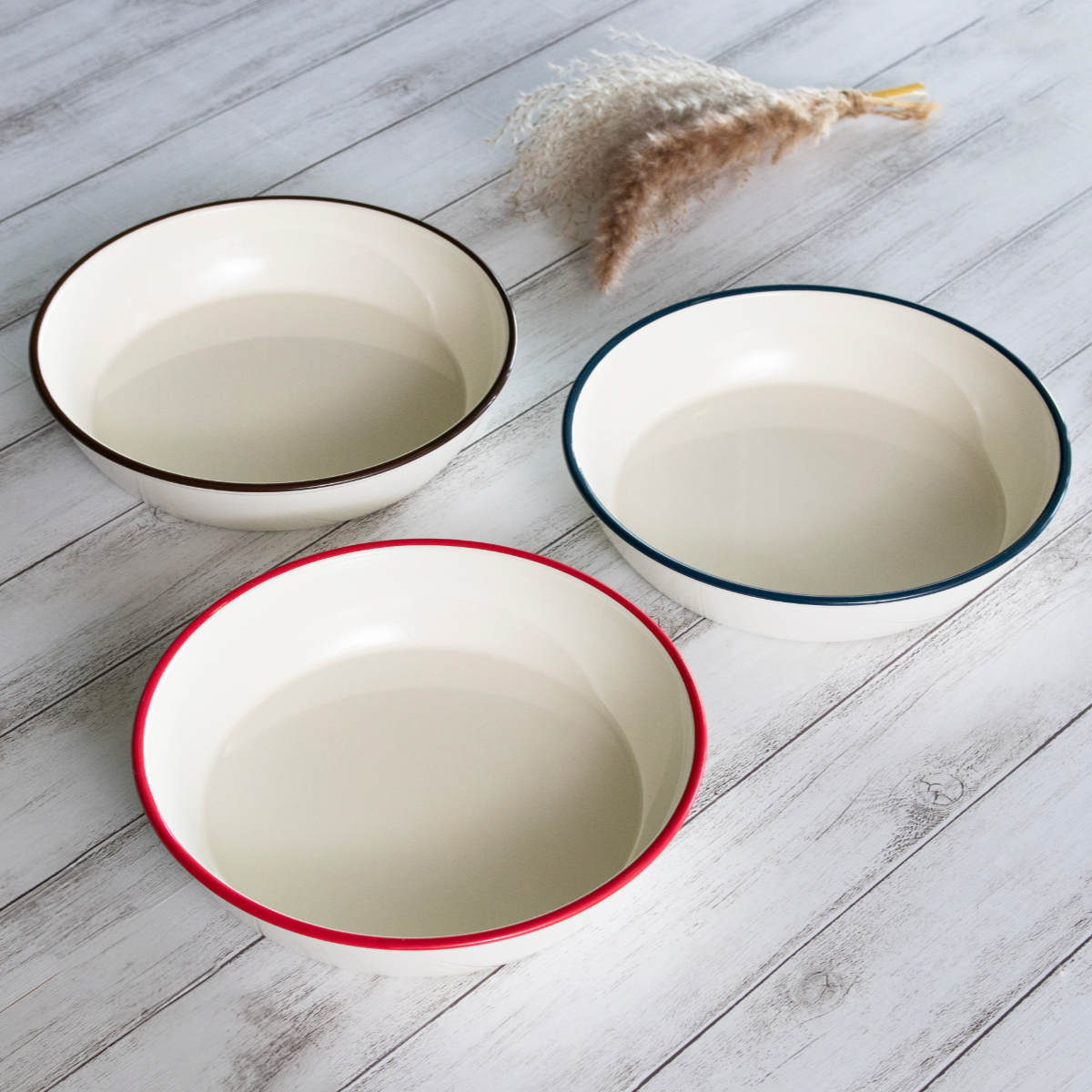 宮本産業 フードボウル Miya Wan 浅型 HORO 1350ml 犬 猫 食器