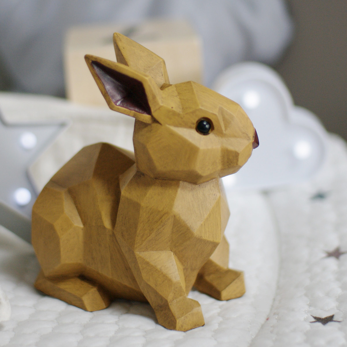 キシマ オブジェ スオーラマネーバンク ウサギ 貯金箱 （ マネー