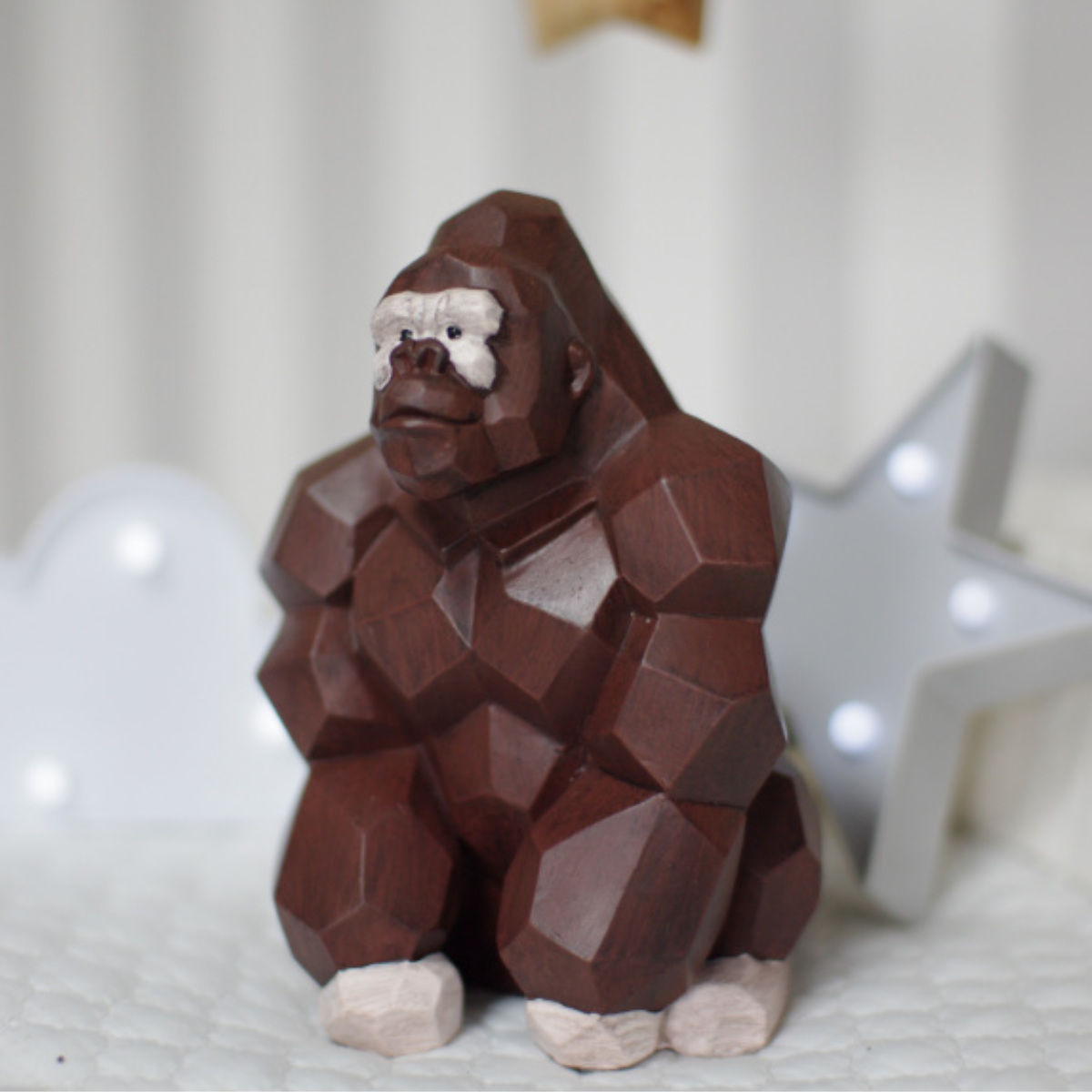 キシマ（KISHIMA） オブジェ スオーラマネーバンク ゴリラ 貯金箱