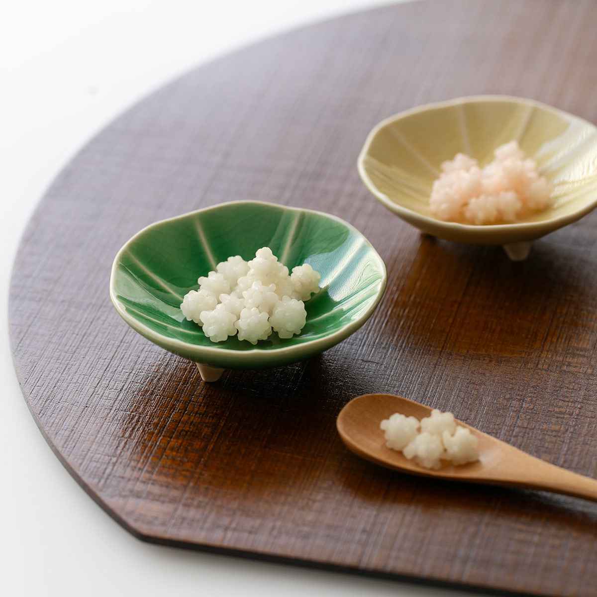 aito製作所 豆皿 ナスタチウム 7cm マーガリート 陶器 瀬戸焼 同色5枚