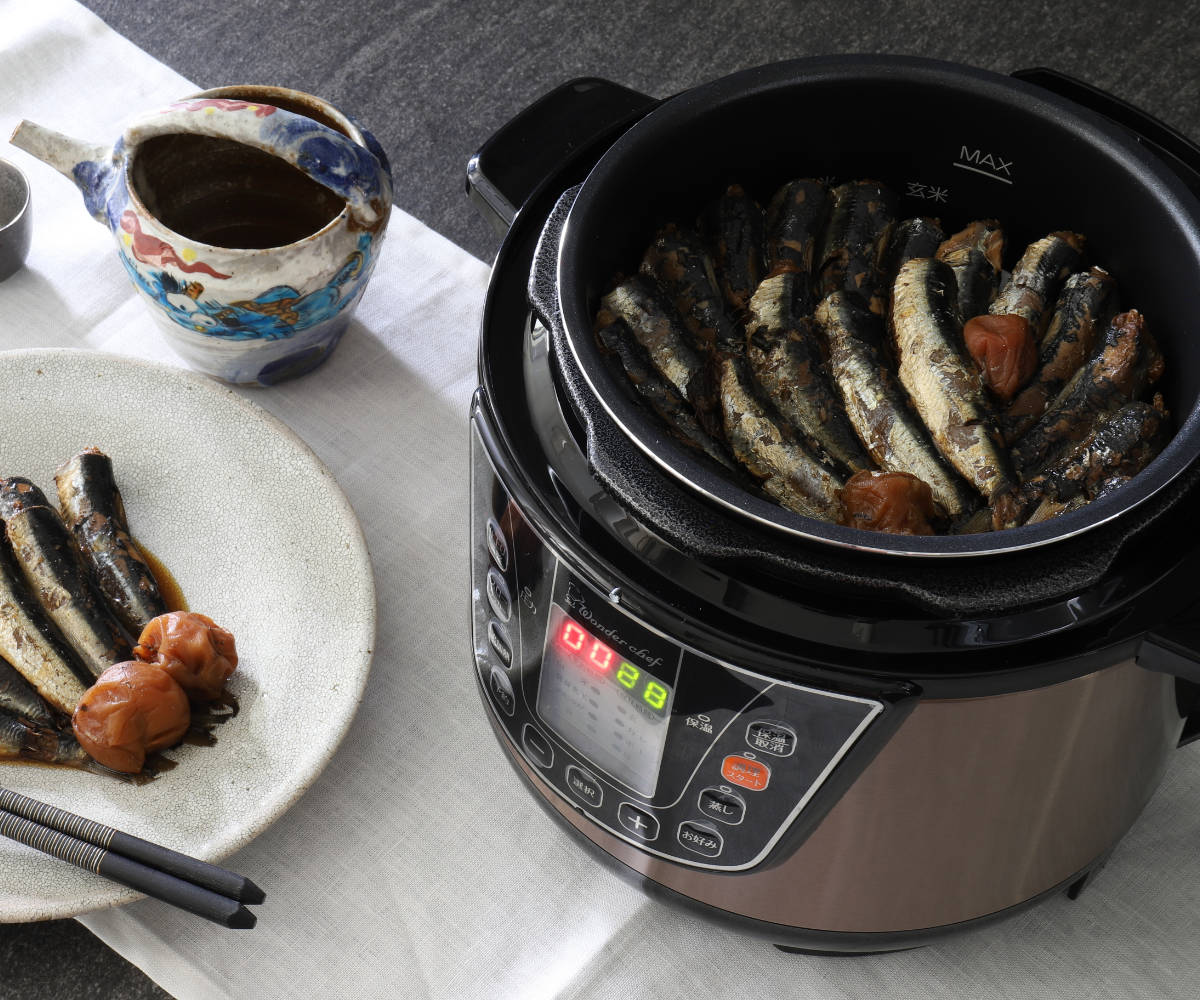 ワンダーシェフ 電気圧力鍋 3L 5点セット 楽ポン マイコン電気圧力鍋