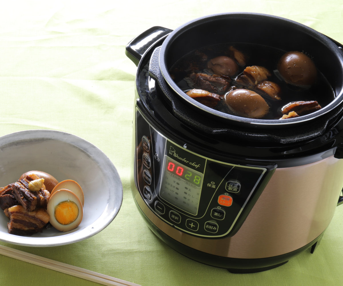 fraise　Wonder chef 電気圧力鍋 ワンダーシェフ 電気圧力鍋 3L 5点セット 楽ポン マイコン電気圧力鍋