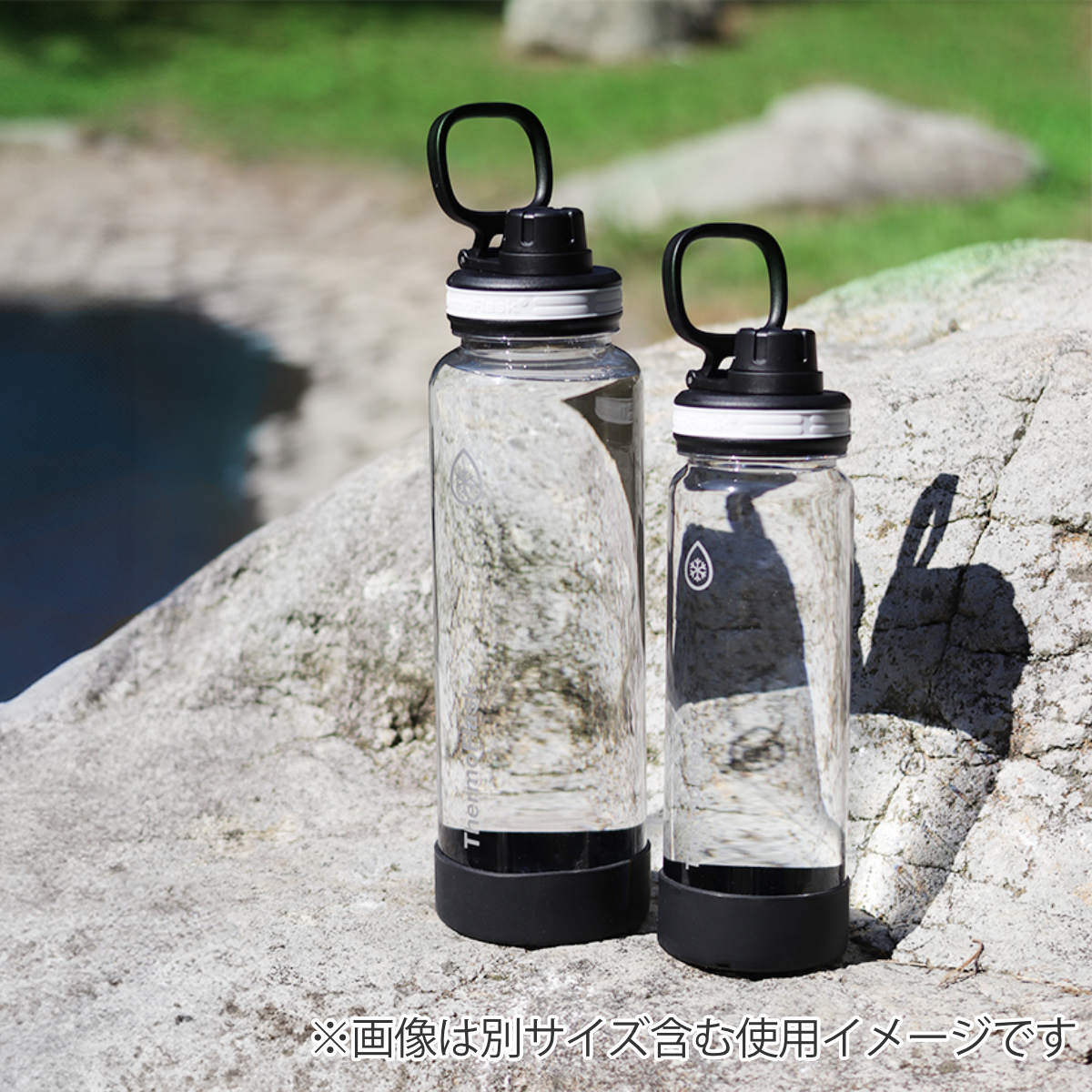 TAKEYA 水筒 約1L 1.17L サーモフラスク クリアボトル （ 直飲み