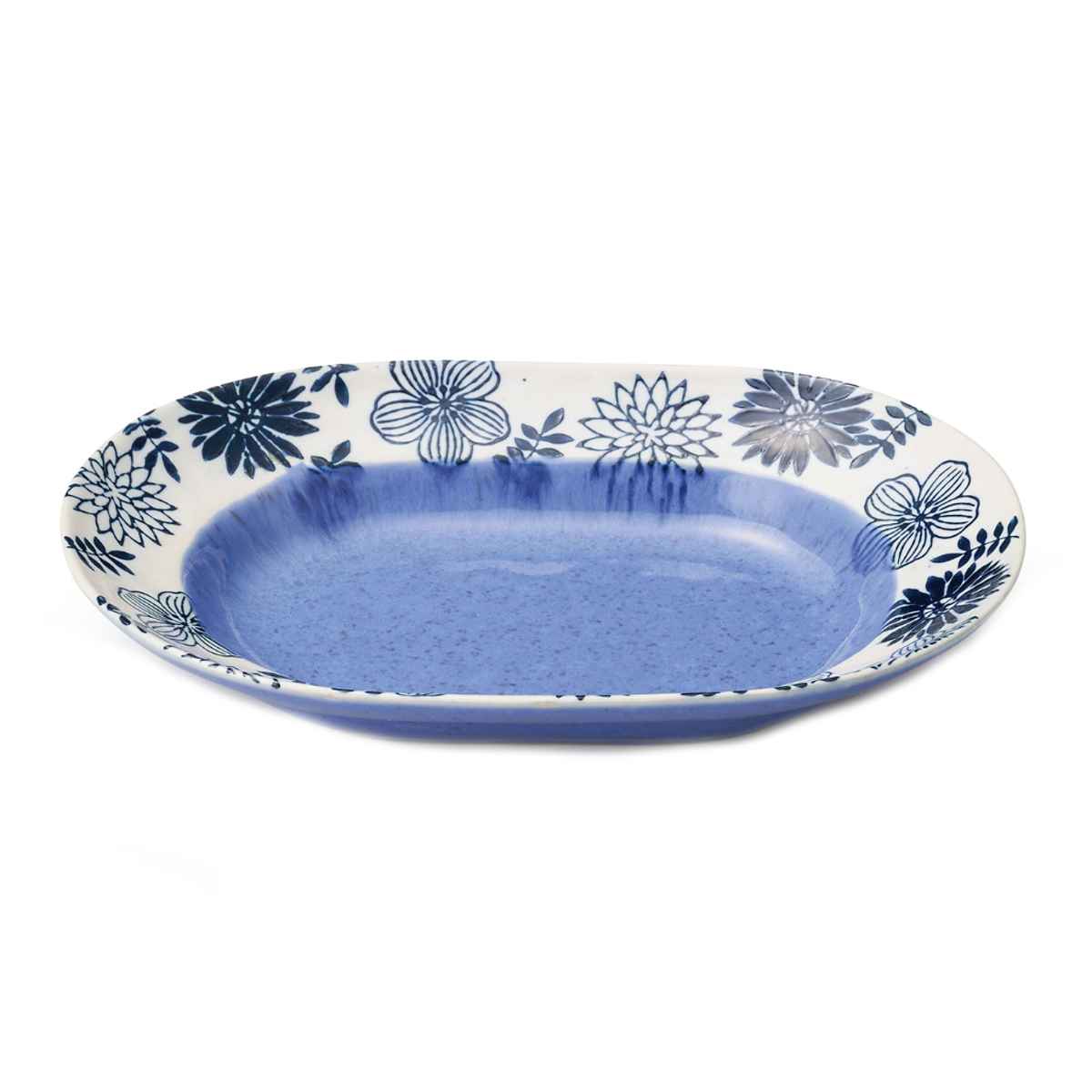 aito製作所 プレート オーバル 21cm M ガーデン 陶器 （ 食洗器対応 皿