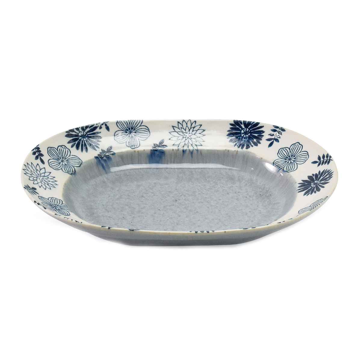 aito製作所 プレート オーバル 26.5cm L ガーデン 陶器 （ 食洗器対応