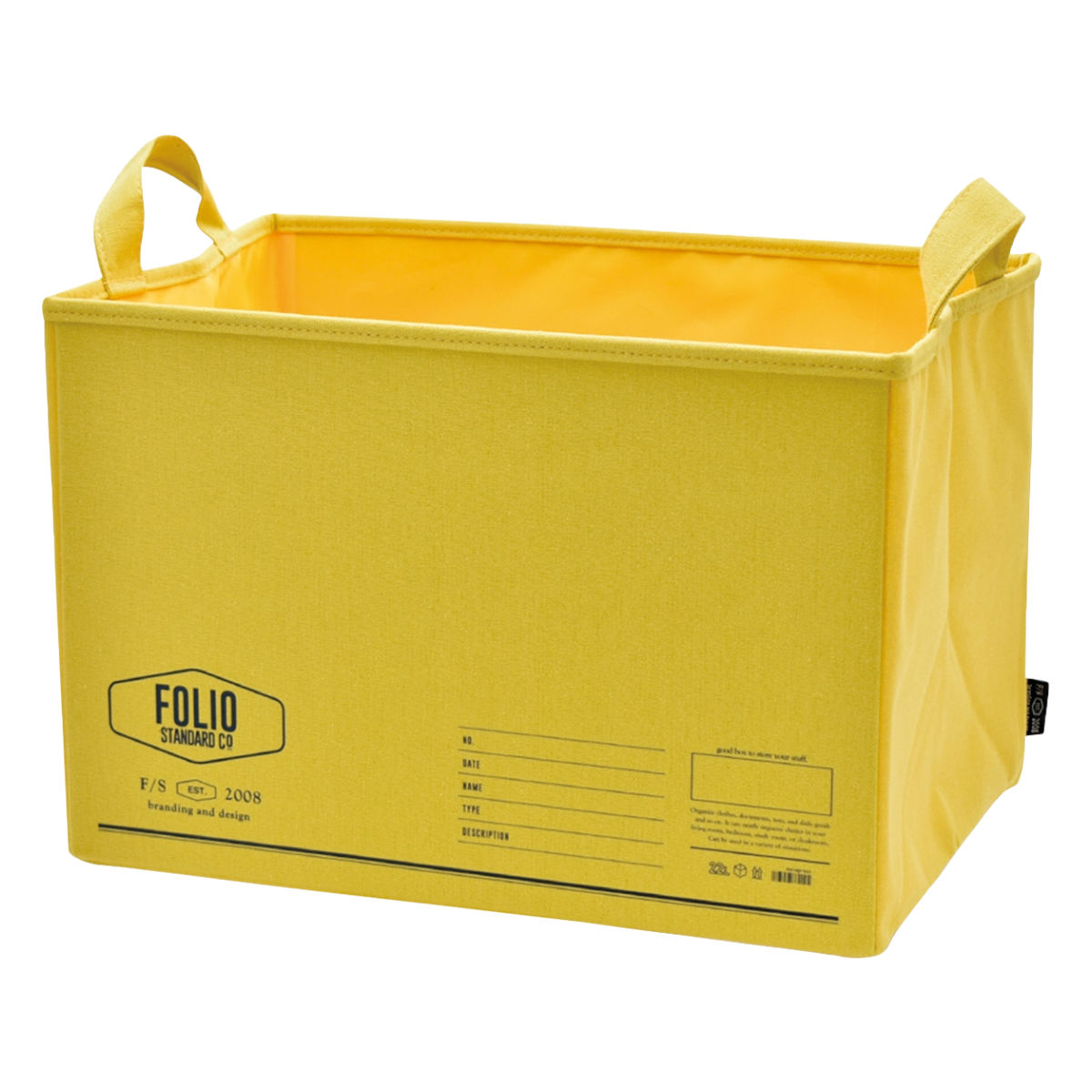 現代百貨 収納ケース FOLIO ストレージボックス 布 （ 収納 収納