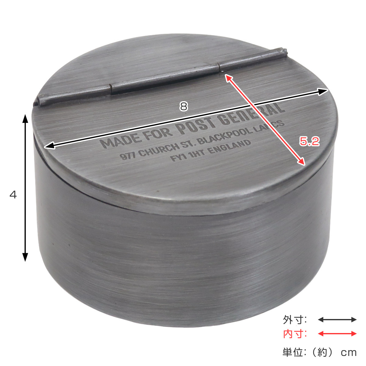 Creer 小物収納 インダストリアル スモールケース ポストジェネラル