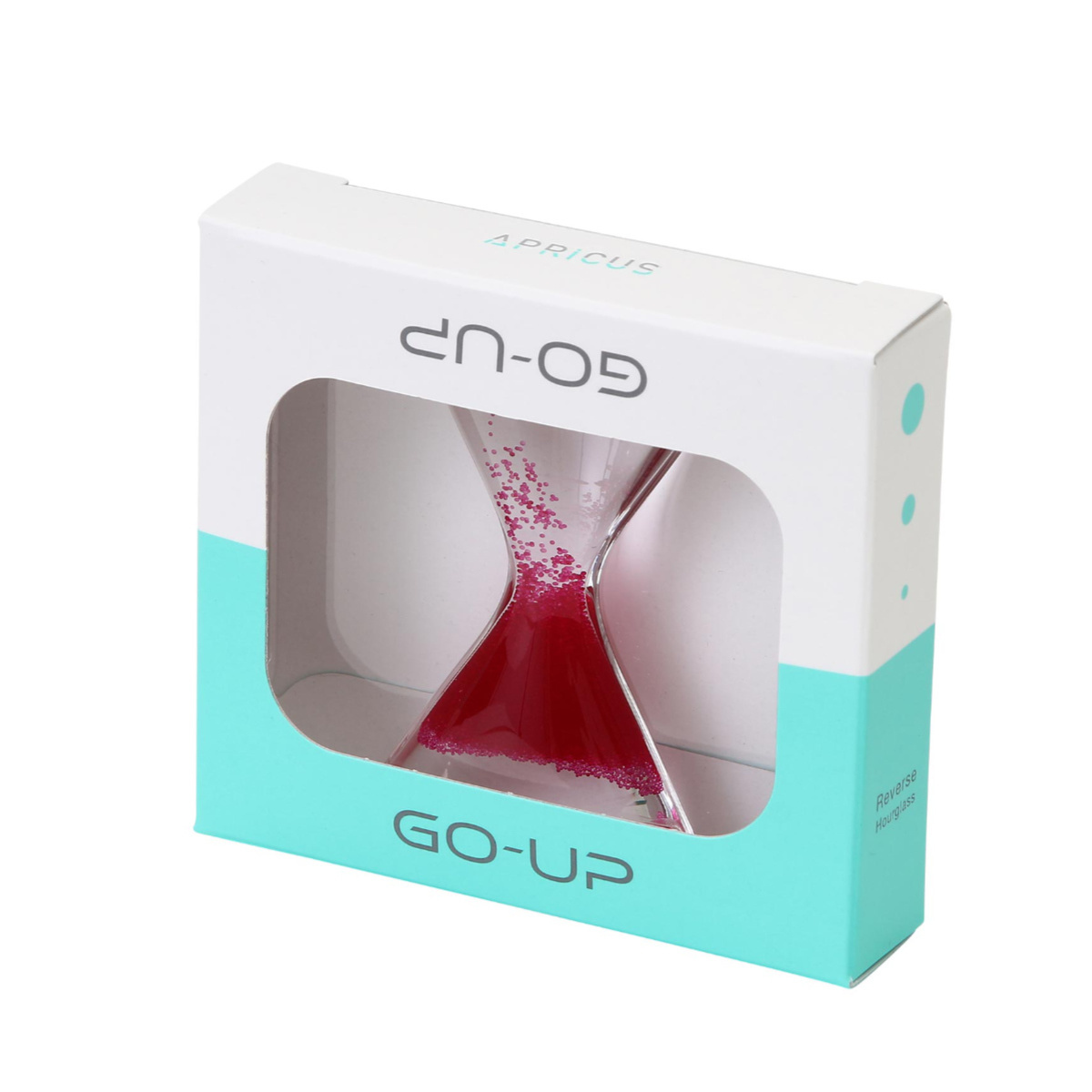 逆砂時計 観賞用 アプリクス ゴーアップ ディスク （ 砂時計 逆さ 逆