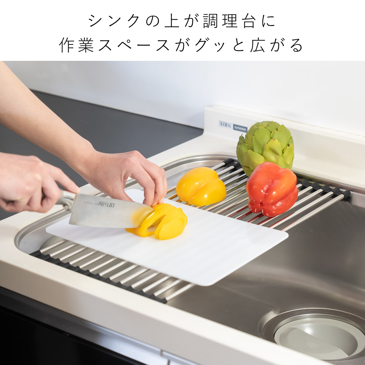 水切りラック アットアクア フォールディングパ...の詳細画像4