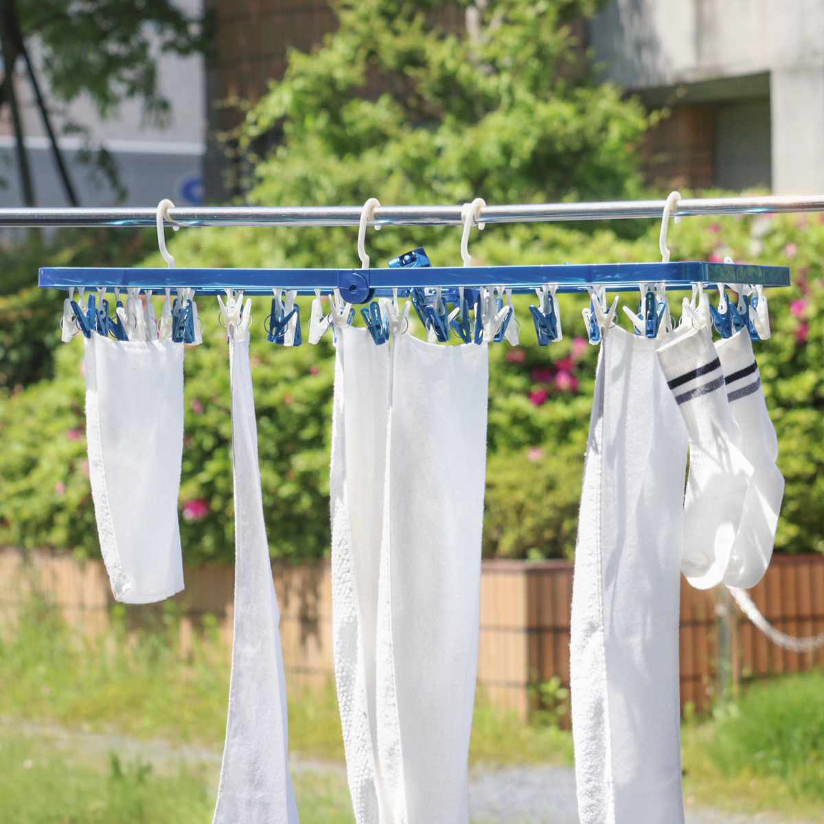 東和産業 角ハンガー LST サイドフック付き角ハンガー 60ピンチ