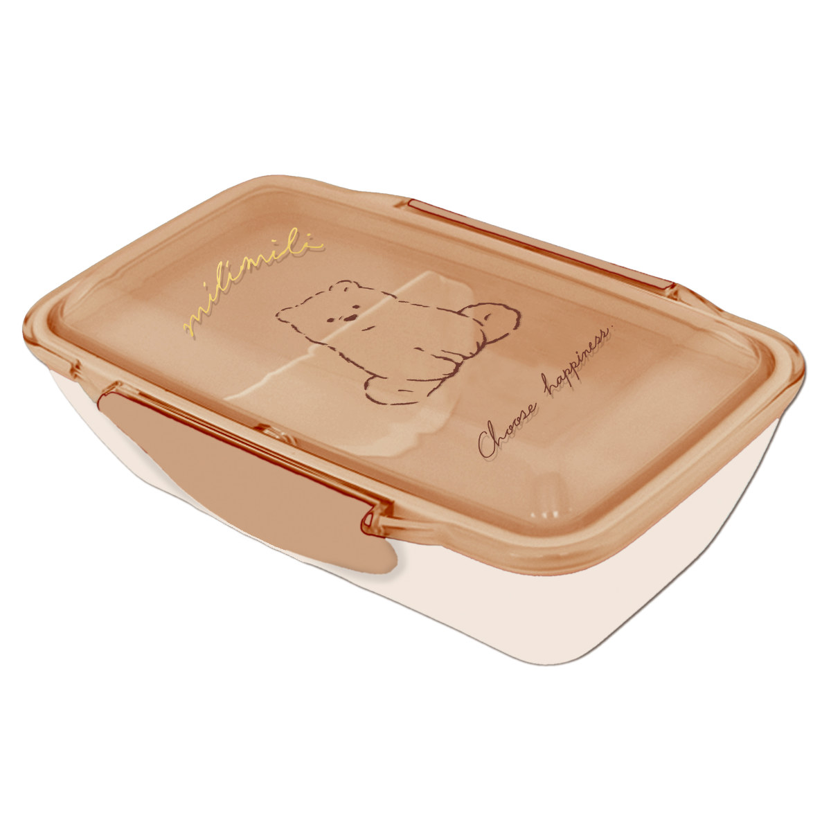 Q-LiA（クーリア） 弁当箱 1段 500ml ミリミリ 抗菌1段ドームランチ