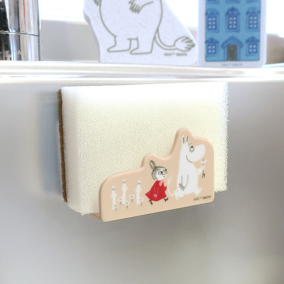 オカトー スポンジラック ムーミン MOOMIN マグネットスポンジホルダー